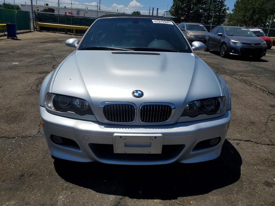 2005 BMW M3 VIN WBSBR93435PK08575 COPART salvage auction — MECHANICAL, Co - Dis/Dlr/Exp Only Clean Title, sold $325 on 2026-07-23 (photo 5)