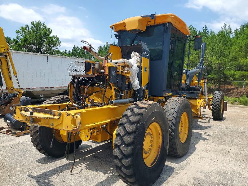 2021 John deere Farm tract VIN 1DW670GPHMF711256 COPART salvage auction — BURN, BS, sold $600 on 2026-07-17 (photo 4)