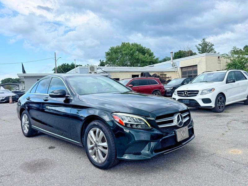 2019 Mercedes-benz C class VIN 55SWF8EB1KU307858 — COPART salvage auction photo