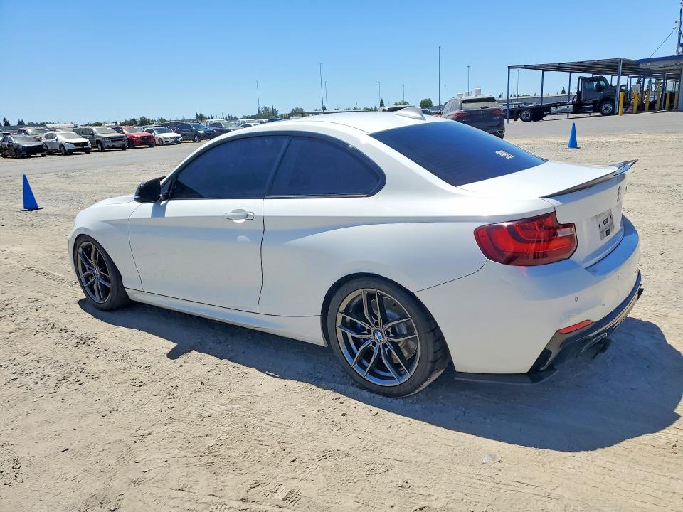 2017 BMW M2 VIN WBA2G1C37HV639553 COPART salvage auction — FRONT END, Ca - Dis/Dlr/Exp Only Clean Title (P), sold $4,250 on 2026-07-30 (photo 2)