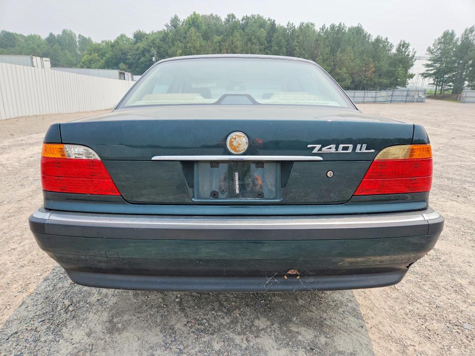 2000 BMW 7 series VIN WBAGH8349YDP07877 COPART salvage auction — MINOR DENT/SCRATCHES, Va - Certificate Of Title, sold $2,000 on 2026-07-27 (photo 6)
