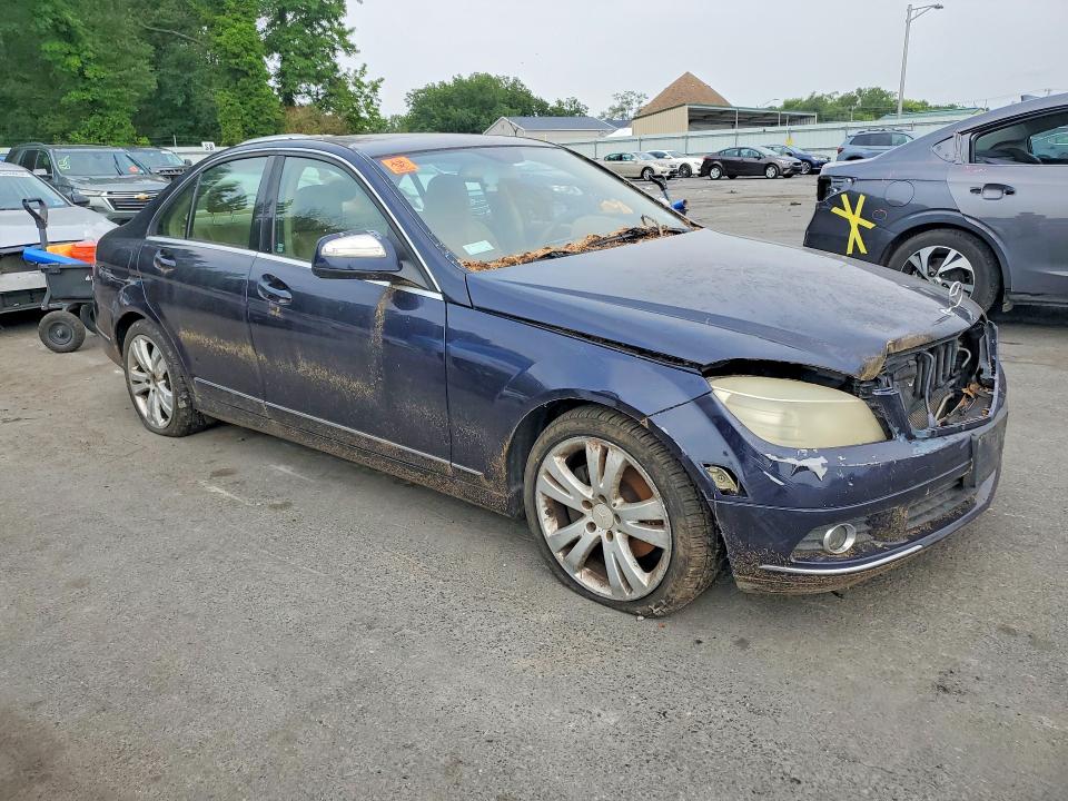 2008 Mercedes-benz C class VIN WDDGF81X78F168157 COPART salvage auction — FRONT END, Nj - Certificate Of Title, sold $300 on 2026-08-04 (photo 4)