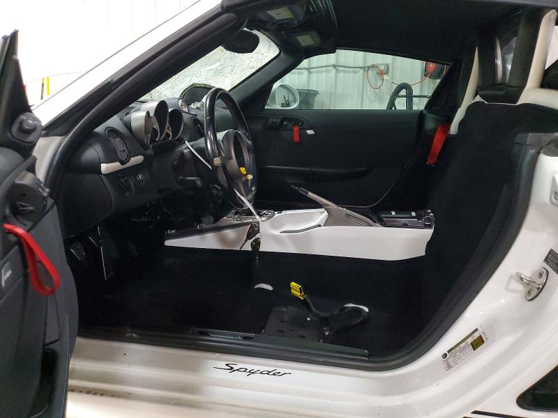 2011 Porsche Boxster VIN WP0CB2A83BS745730 COPART salvage auction — FRONT END, Pa - Certificate Of Salvage, sold $12,800 on 2026-07-15 (photo 7)