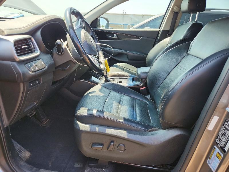 2019 Kia Sorento VIN 5XYPHDA52KG511571 COPART salvage auction — FRONT END, CT - CERT OF TITLE-SALVAGE, sold $3,550 on 2026-07-31 (photo 7)