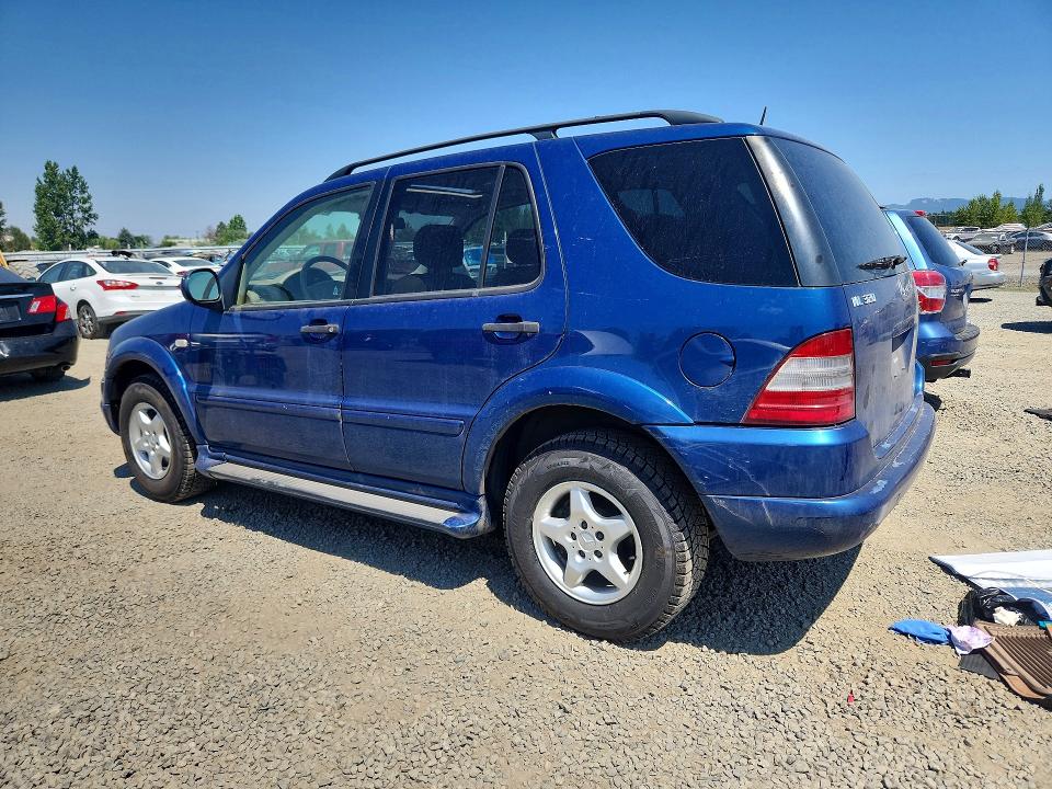 2001 Merz M-class VIN 4JGAB54E51A272178 COPART salvage auction — FRONT END, OR - CERTIFICATE OF TITLE, sold $575 on 2026-08-11 (photo 2)