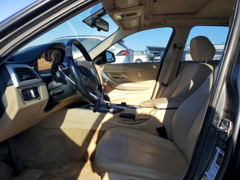 2014 BMW 3 series VIN WBA3B1C55EPV79566 COPART salvage auction — FRONT END, Ca - Dis/Dlr/Exp Only Clean Title, sold $900 on 2026-07-14 (photo 7)