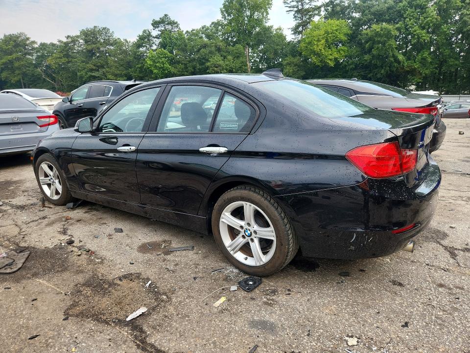 2014 BMW 3 series VIN WBA3C3C51EF984144 COPART salvage auction — MINOR DENT/SCRATCHES, Ga - Certificate Of Title, sold $275 on 2026-07-31 (photo 2)