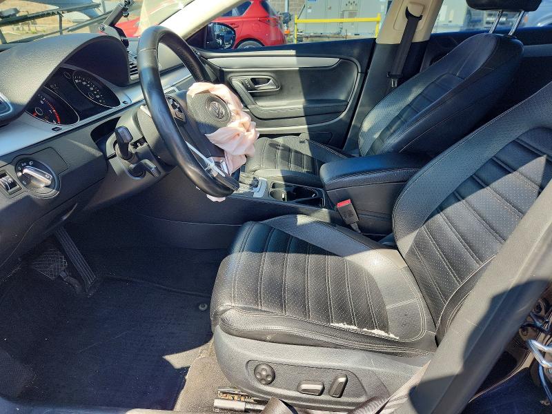 2013 Volkswagen Cc VIN WVWBP7ANXDE569003 COPART salvage auction — FRONT END, Ct - Cert Of Title-Salvage, sold $475 on 2026-08-04 (photo 7)