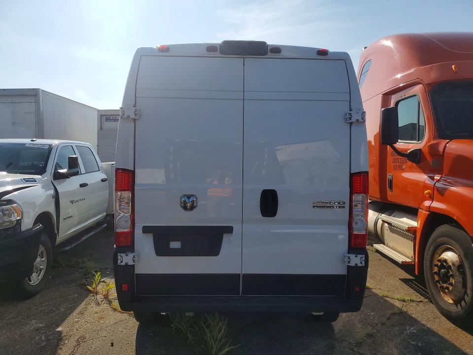 2025 Ram Promaster 2500 VIN 3C6LRVDG2SE503988 COPART salvage auction — FRONT END, FL - CERTIFICATE OF DESTRUCTION (P), sold $3,650 on 2026-07-22 (photo 6)