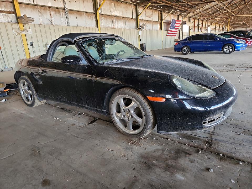 1999 Porsche Boxster VIN WP0CA2989XU627748 COPART salvage auction — REAR END, AZ - CERTIFICATE OF TITLE (P), sold $625 on 2026-08-03 (photo 4)