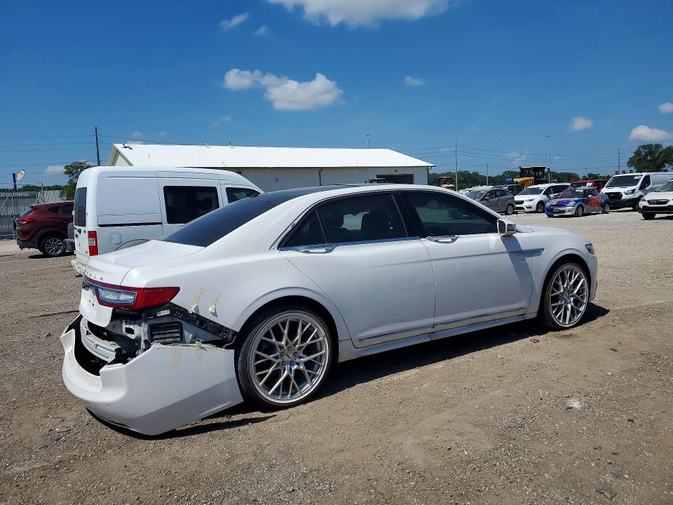 2017 Lincoln Continentl VIN 1LN6L9RP5H5607768 COPART salvage auction — ALL OVER, Ia - Cert Of Title-Salvage Title, sold $1,150 on 2026-07-31 (photo 3)