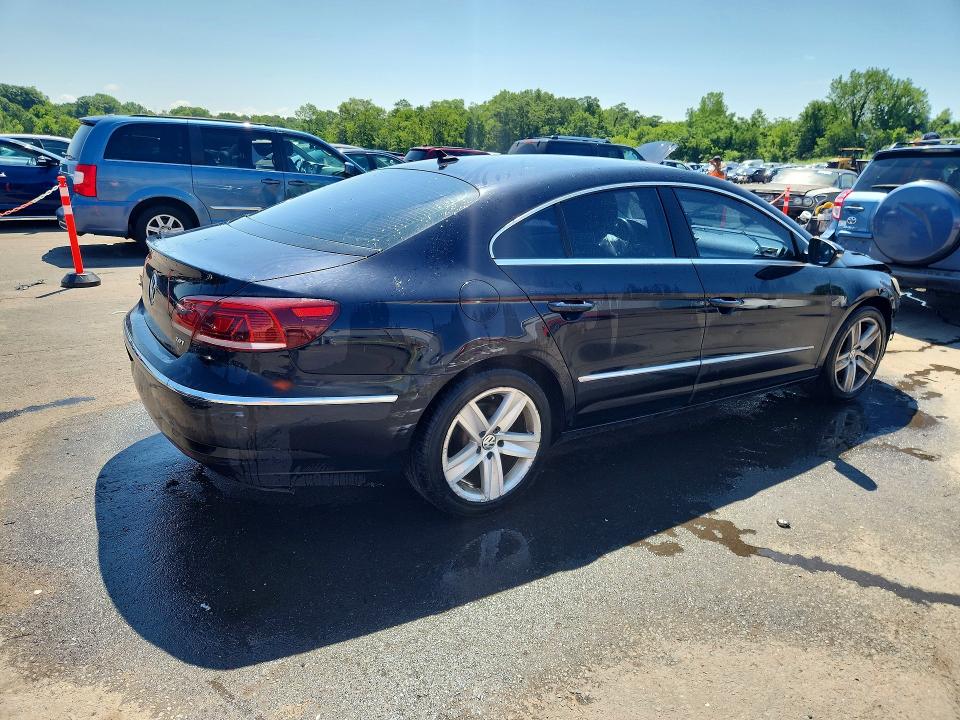 2013 Volkswagen Cc VIN WVWBP7ANXDE569003 COPART salvage auction — FRONT END, Ct - Cert Of Title-Salvage, sold $475 on 2026-08-04 (photo 3)