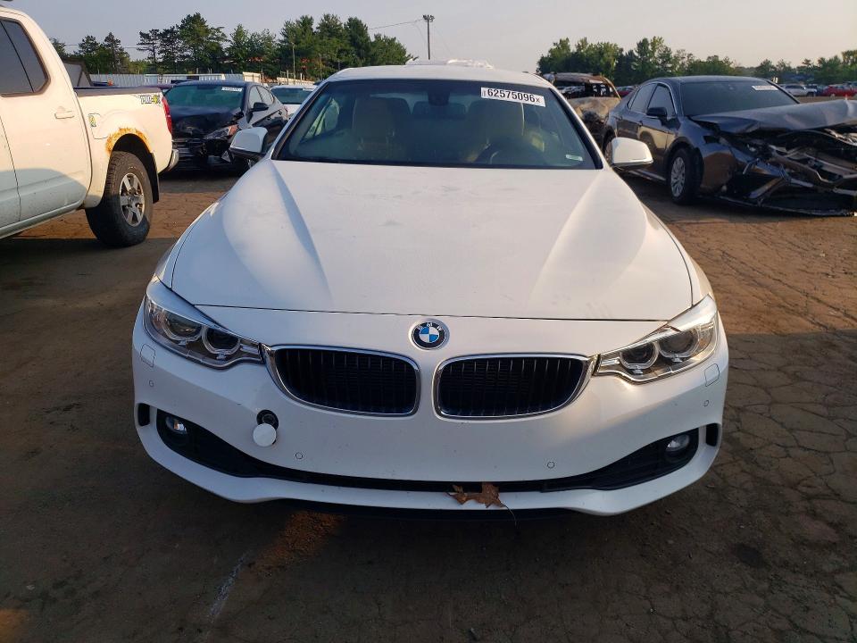 2014 BMW 4 series VIN WBA3T1C59EPS98383 COPART salvage auction — WATER/FLOOD, Ct - Cert Of Title-Flood Salvage, sold $2,150 on 2026-07-31 (photo 5)