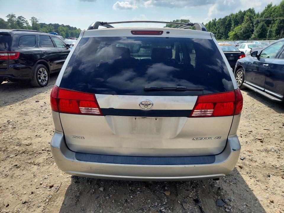 2005 Toyota Sienna VIN 5TDZA23C95S339186 COPART salvage auction — MECHANICAL, Va - Certificate Of Title, sold $800 on 2026-07-21 (photo 6)