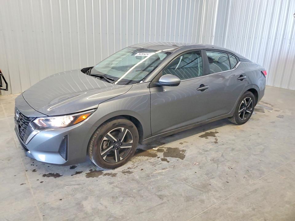 2025 Nissan Sentra VIN 3N1AB8CV8SY391110 — COPART salvage auction photo