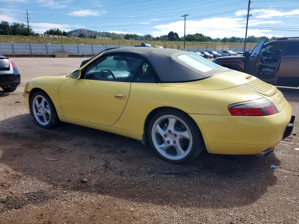 2000 Porsche 911 VIN WP0CA2999YS650467 COPART salvage auction — MINOR DENT/SCRATCHES, Co - Dis/Dlr/Exp Only Clean Title, sold $300 on 2026-08-03 (photo 2)