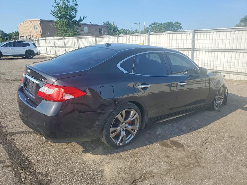 2013 Infiniti M37 VIN JN1BY1AR3DM603000 COPART salvage auction — FRONT END, Pa - Cert Of Title, sold $1,200 on 2026-07-26 (photo 3)