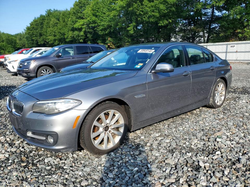 2016 BMW 5 series VIN WBA5B3C59GG260114 COPART salvage auction — FRONT END, CT, sold $825 on 2026-07-30 (photo 1)