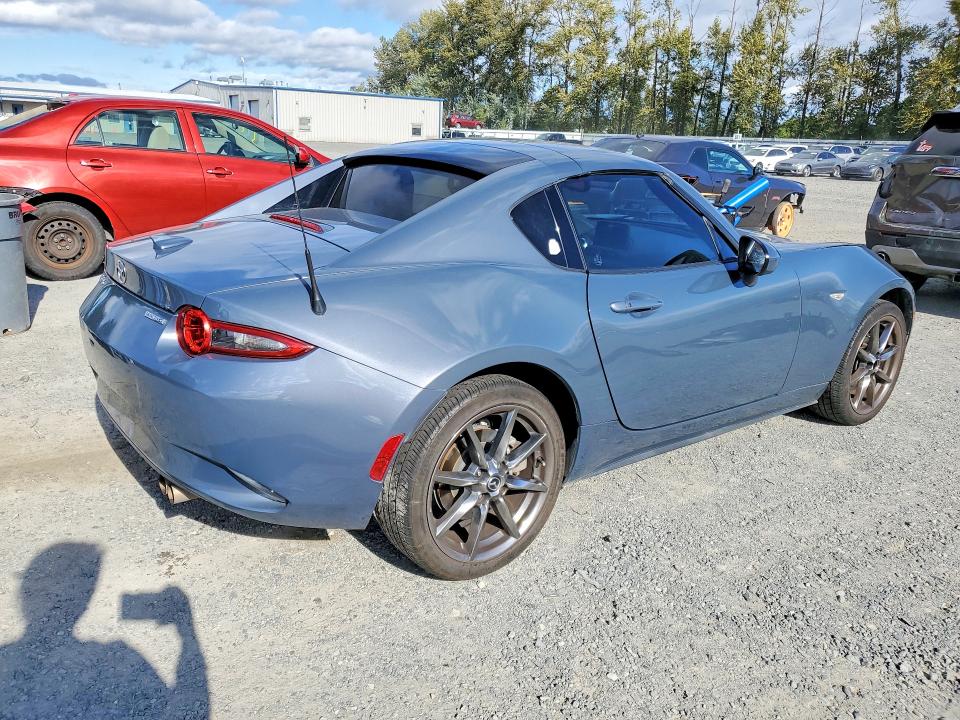 2021 Mazda Mx5 VIN JM1NDAM7XM0455614 COPART salvage auction — SIDE, BS, sold $7,500 on 2026-08-10 (photo 3)