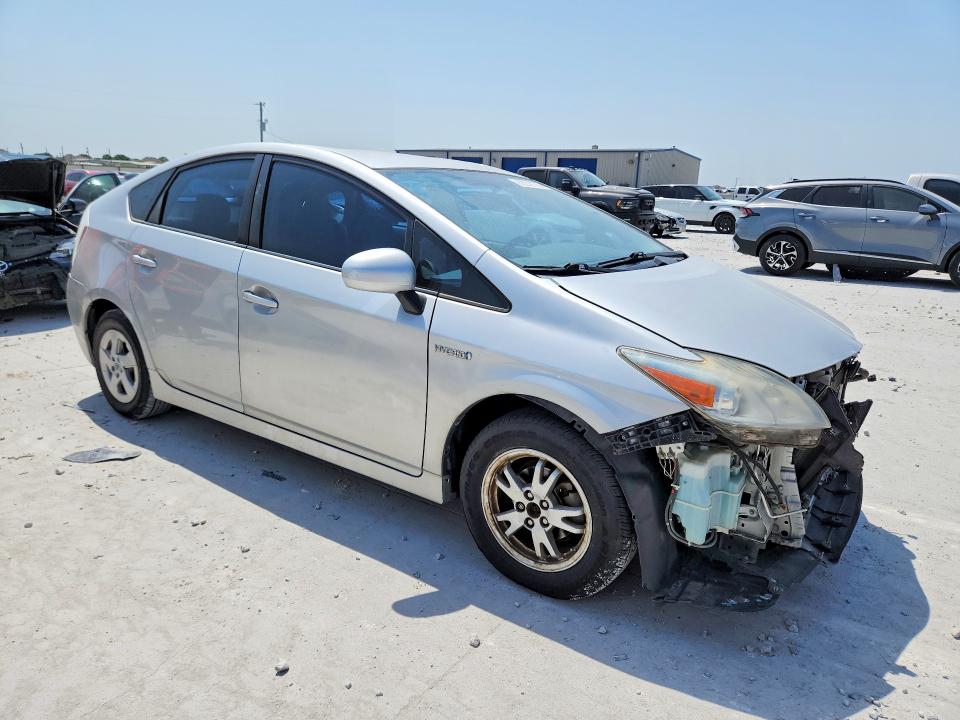 2010 Toyota Prius VIN JTDKN3DU3A0001234 COPART salvage auction — FRONT END, TX - SALVAGE VEHICLE TITLE (P), sold $1,550 on 2026-07-31 (photo 4)