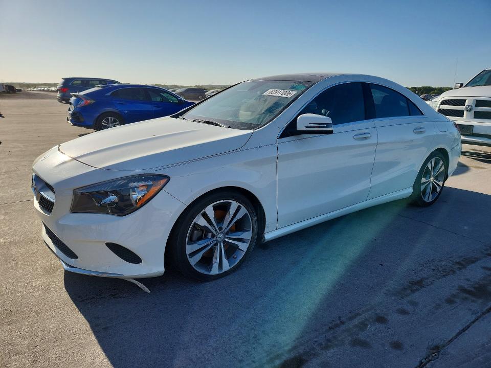 2017 Mercedes-benz Cla-class VIN WDDSJ4EB3HN428091 COPART salvage auction — SIDE, Tx - Certificate Of Title (P), sold $925 on 2026-08-04 (photo 1)