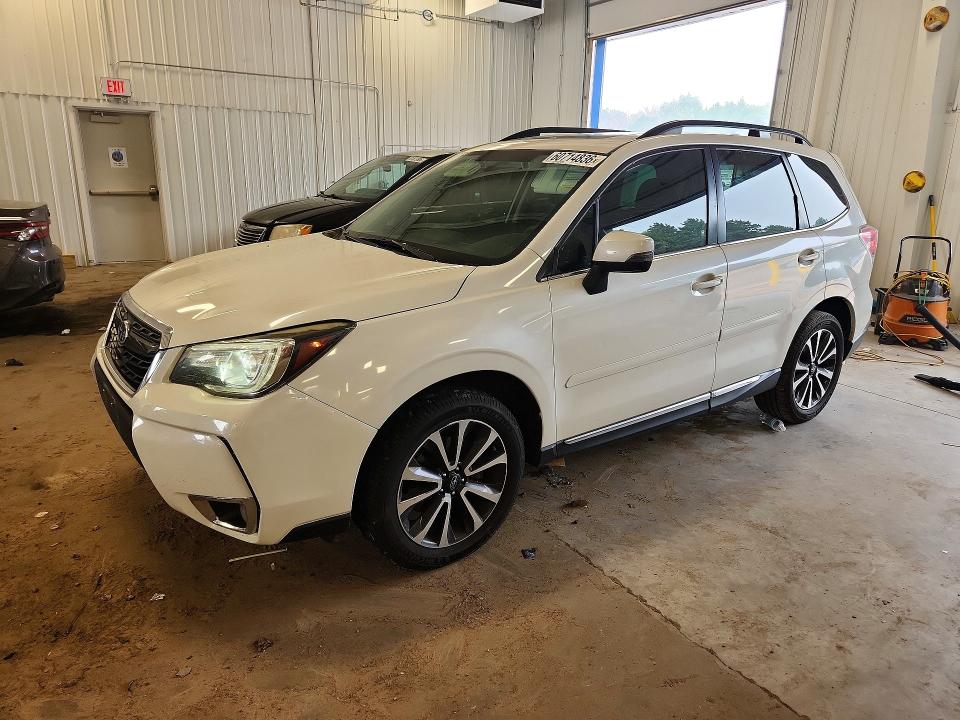 2018 Subaru Forester VIN JF2SJGWC0JH458593 COPART salvage auction — REAR END, MN - CERT OF TITLE-SALVAGE, sold $250 on 2026-07-23 (photo 1)