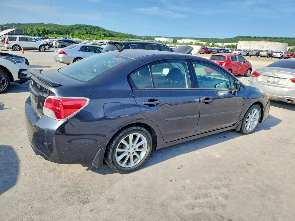2013 Subaru Impreza VIN JF1GJAC62DH022256 COPART salvage auction — MECHANICAL, Ok - Cert Of Title-Indian Tribal, sold $825 on 2026-07-31 (photo 3)