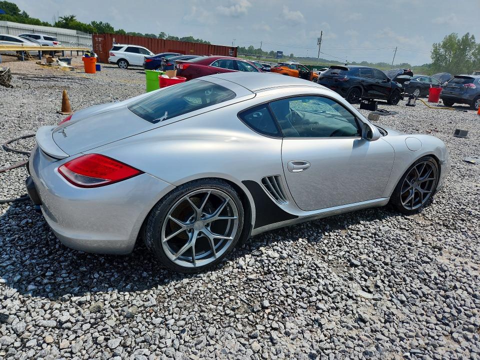 2010 Porsche Cayman VIN WP0AA2A89AU760150 COPART salvage auction — FRONT END, Al - Cert Of Title-Salvage Title, sold $14,100 on 2026-08-04 (photo 3)