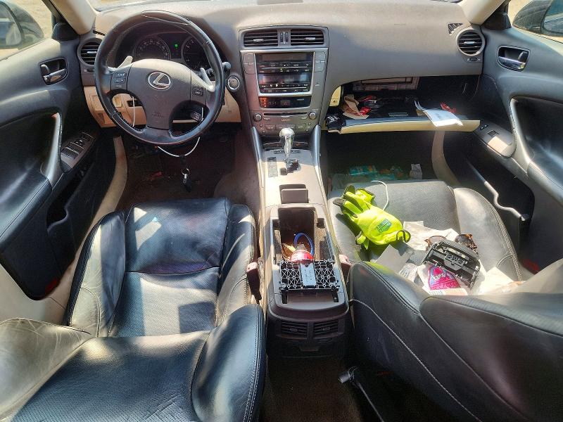 2009 Lexus Is VIN JTHCK262295029459 COPART salvage auction — FRONT END, Va - Certificate Of Title, sold $100 on 2026-07-21 (photo 8)