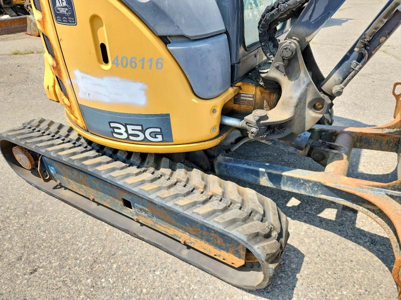 2016 John deere 35g VIN 1FF035GXPGK277071 COPART salvage auction — ALL OVER, MI - BILL OF SALE, sold $12,300 on 2026-07-31 (photo 6)