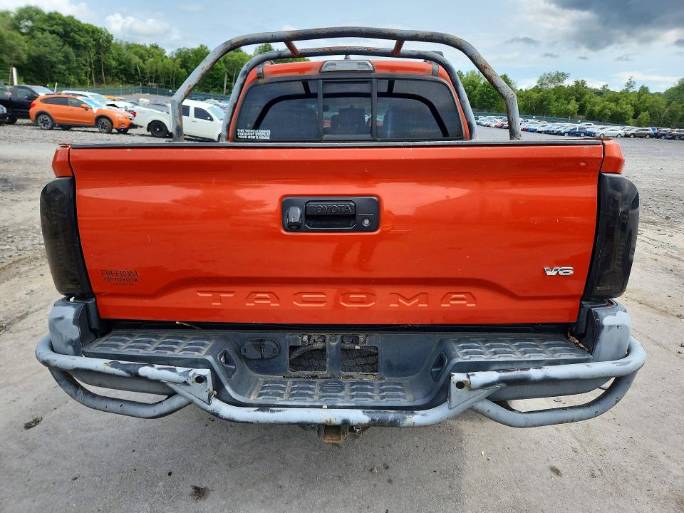2016 Toyota Tacoma VIN 5TFCZ5AN2GX007219 COPART salvage auction — UNDERCARRIAGE, Pa - Cert Of Title, sold $9,400 on 2026-08-08 (photo 6)