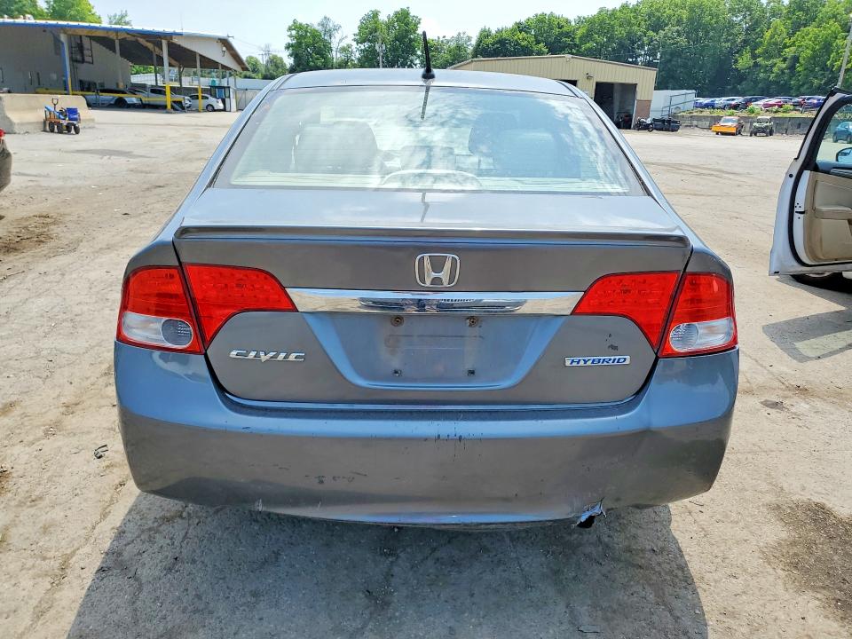2009 Honda Civic VIN JHMFA36279S017198 COPART salvage auction — REAR END, CT, sold $475 on 2026-07-30 (photo 6)
