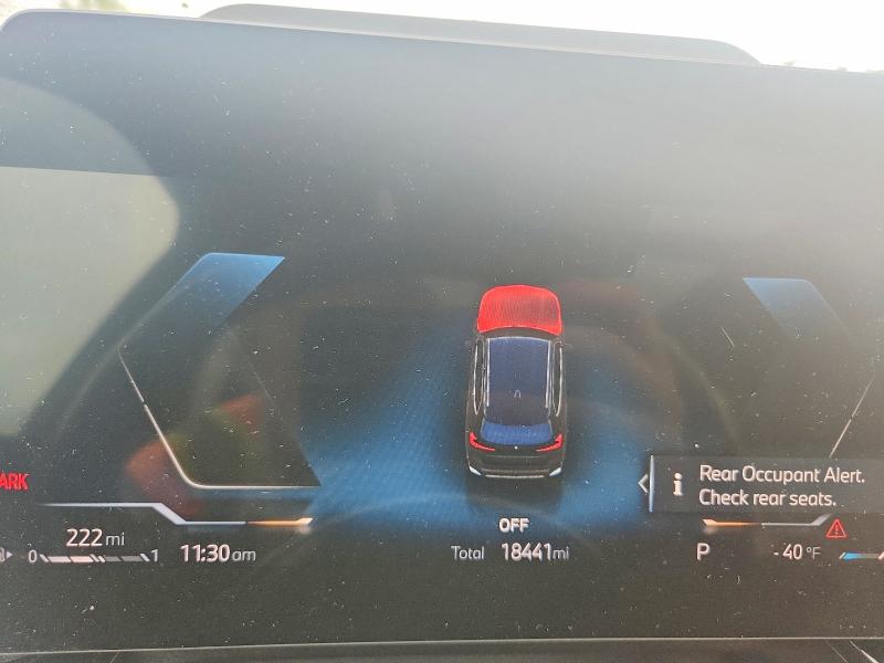 2023 BMW X1 VIN WBX73EF01P5W55813 COPART salvage auction — FRONT END, CT - CERT OF TITLE-SALVAGE, sold $11,000 on 2026-07-31 (photo 9)