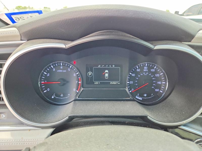 2015 Kia Optima VIN 5XXGR4A64FG411391 COPART salvage auction — FRONT END, TX - CERTIFICATE OF TITLE, sold $1,000 on 2026-07-31 (photo 9)