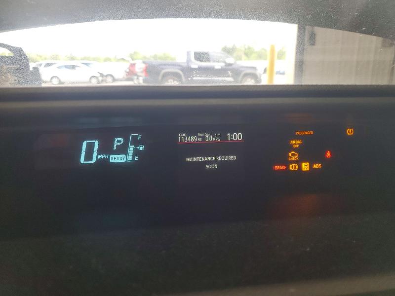 2014 Toyota Prius VIN JTDKDTB30E1575383 COPART salvage auction — FRONT END, Ny - Certificate Of Title (P), sold $2,200 on 2026-08-02 (photo 9)