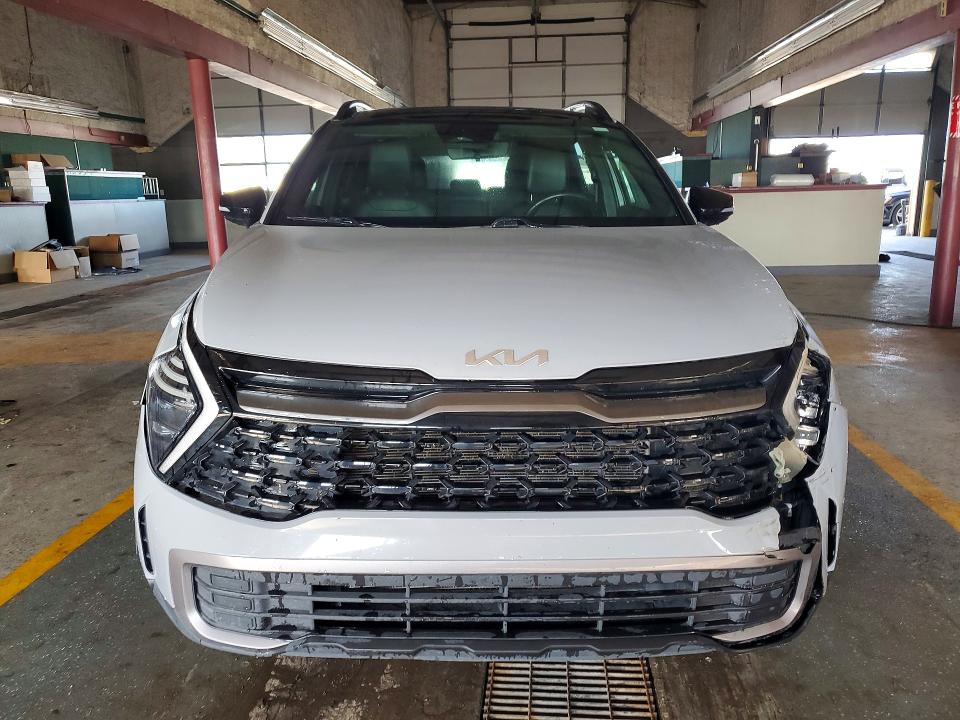2024 Kia Sportage VIN 5XYK6CDF9RG139252 COPART salvage auction — FRONT END, IN - CERTIFICATE OF TITLE, sold $8,600 on 2026-08-20 (photo 5)