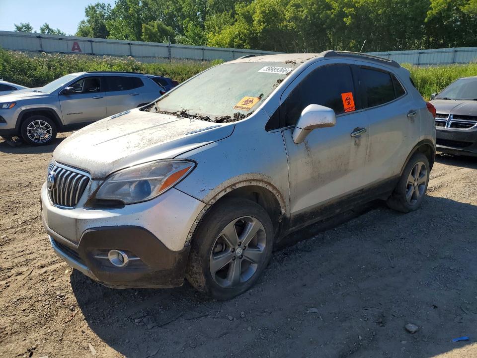 2013 Buick Encore VIN KL4CJBSB2DB072231 COPART salvage auction — REAR END, CZ, sold $200 on 2026-07-29 (photo 1)