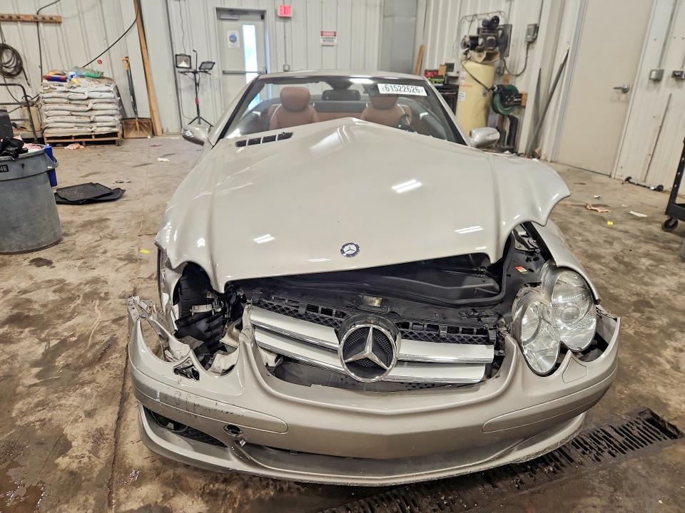 2007 Mercedes-benz Sl-class VIN WDBSK71FX7F118612 COPART salvage auction — FRONT END, Wi - Junked Vehicle Bill Of Sale, sold $1,850 on 2026-07-27 (photo 5)