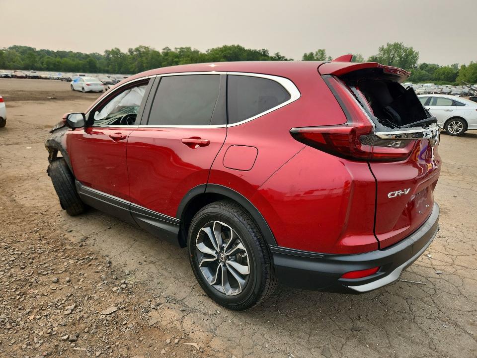 2022 Honda Crv VIN 7FARW2H82NE047085 COPART salvage auction — BURN, Ct - Cert Of Title-Salvage, sold $2,000 on 2026-07-31 (photo 2)