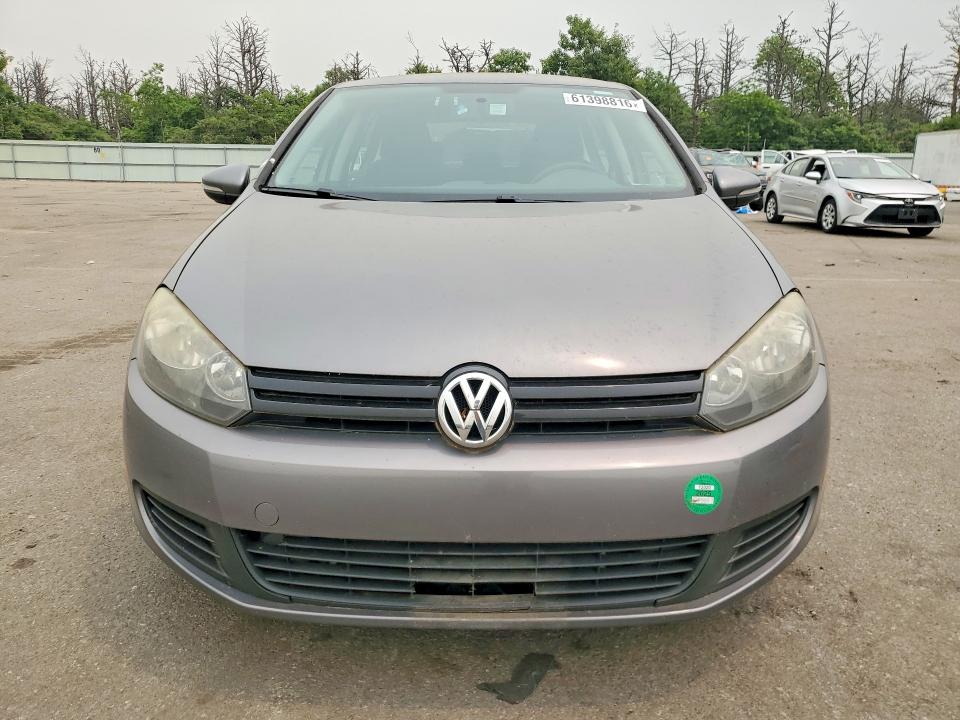 2010 Volkswagen Golf VIN WVWDA7AJ1AW393116 COPART salvage auction — MINOR DENT/SCRATCHES, Ny - Certificate Of Title, sold $400 on 2026-07-29 (photo 5)