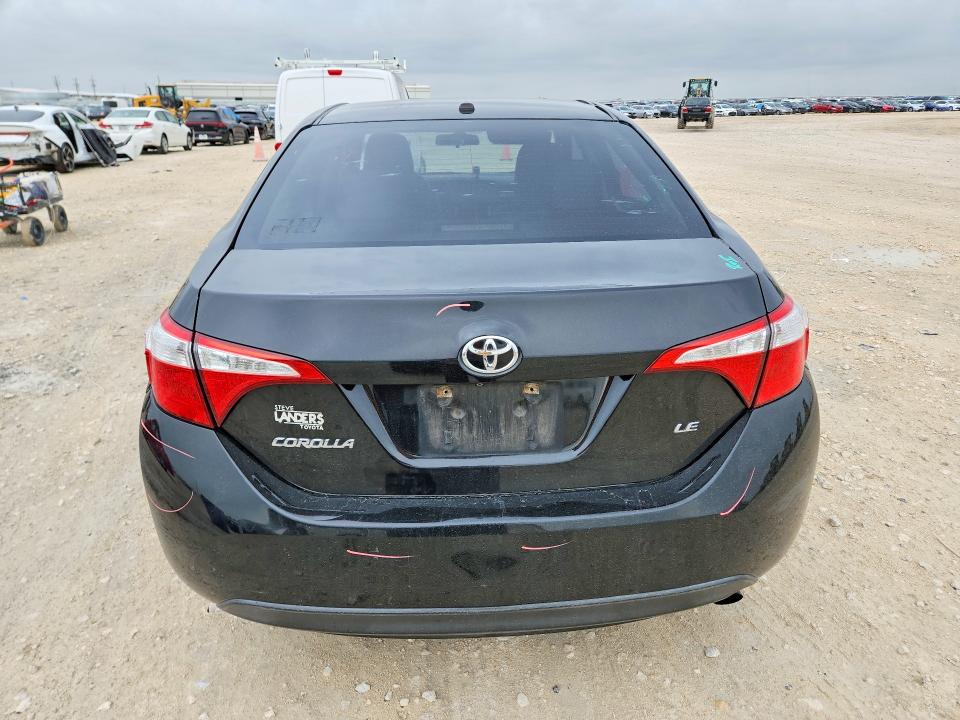 2014 Toyota Corolla VIN 5YFBURHE0EP047740 COPART salvage auction — SIDE, Tx - Salvage Vehicle Title, sold $1,700 on 2026-07-23 (photo 6)