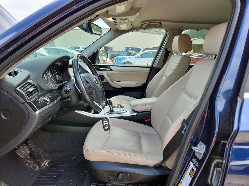 2014 BMW X3 VIN 5UXWX9C56E0D20742 COPART salvage auction — NORMAL WEAR, De - Certificate Of Title, sold $900 on 2026-07-18 (photo 7)