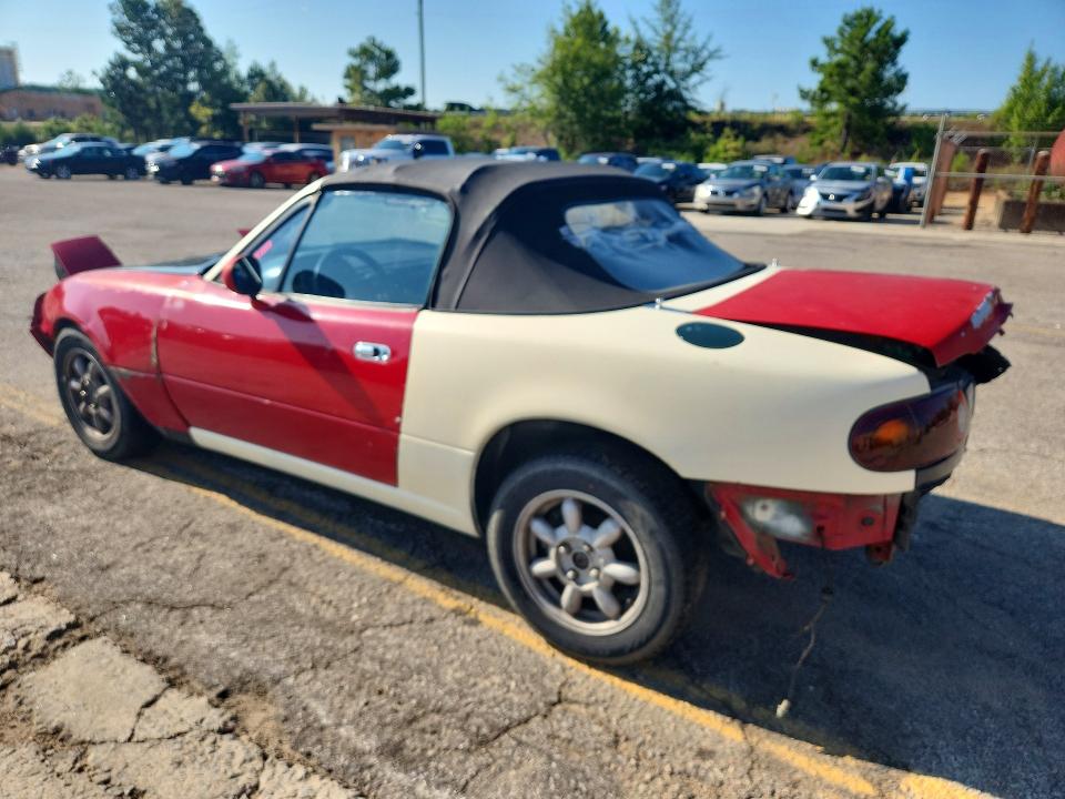 1991 Mazda Mx5 VIN JM1NA3515M1229764 COPART salvage auction — FRONT END, Sc - Cert Of Title-Salvage, sold $175 on 2026-07-31 (photo 2)