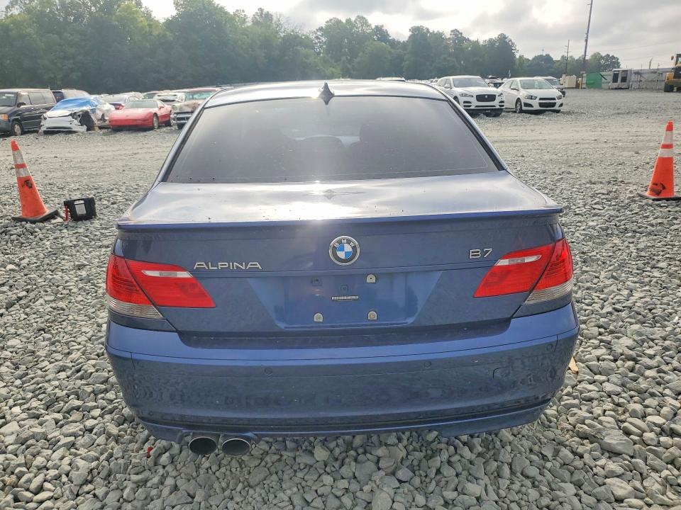 2007 BMW 7 series VIN WBAHL83557DT89380 COPART salvage auction — FRONT END, Nc - Dealer Only Clean Title, sold $5,300 on 2026-07-15 (photo 6)