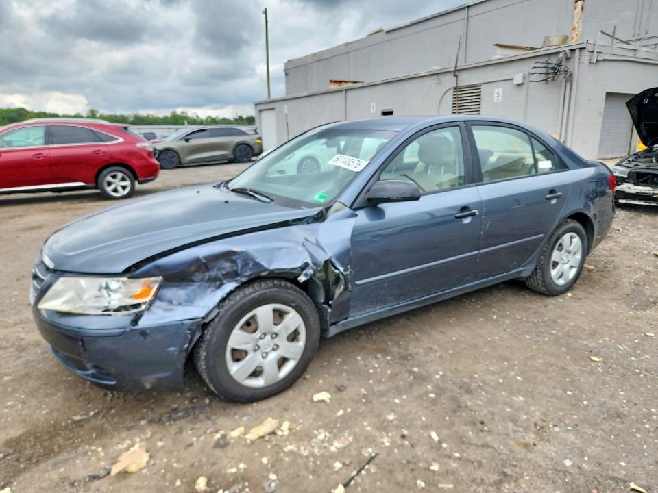 2010 Hyundai Sonata VIN 5NPET4AC6AH654079 COPART salvage auction — FRONT END, Va - Cert Of Title - Salvage, sold $500 on 2026-07-29 (photo 1)