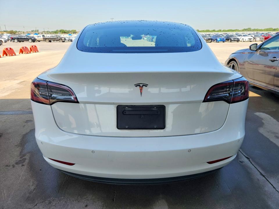 2022 Tesla Model 3 VIN 5YJ3E1EA8NF289465 COPART salvage auction — FRONT END, Tx - Certificate Of Title, sold $5,900 on 2026-08-03 (photo 6)