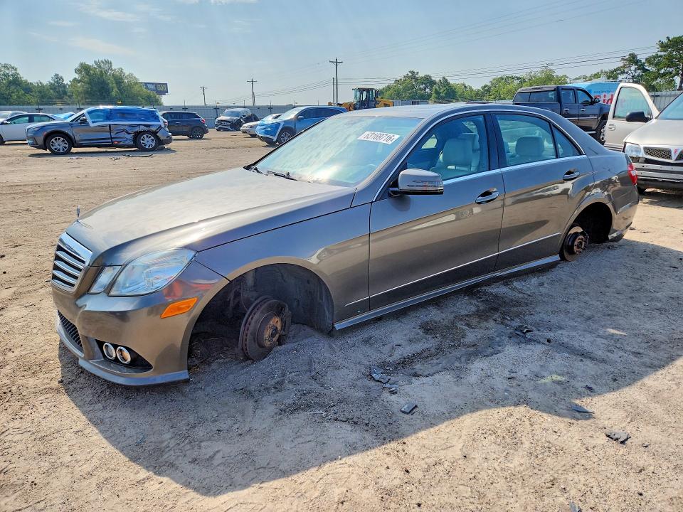 2010 Mercedes-benz E-class VIN WDDHF8HB2AA136654 COPART salvage auction — STRIPPED, Al - Certificate Of Title, sold $375 on 2026-07-30 (photo 1)