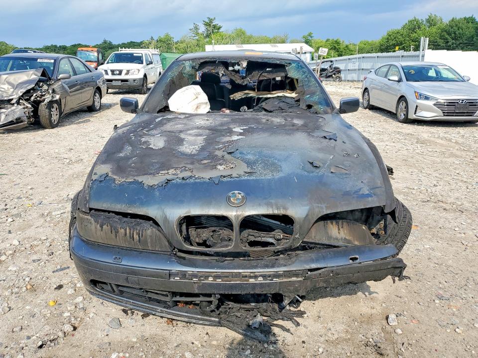 2001 BMW 5 series VIN WBADT53491CE91852 COPART salvage auction — BURN, Ma - Cert Of Title-Reconstrctd Coll, sold $175 on 2026-08-05 (photo 5)
