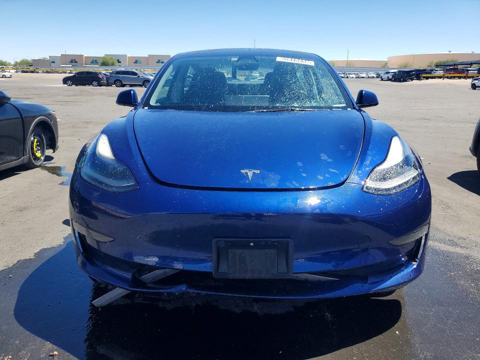 2022 Tesla Model 3 VIN 5YJ3E1EA2NF370798 COPART salvage auction — MECHANICAL, Nv - Certificate Of Title, sold $7,200 on 2026-07-22 (photo 5)