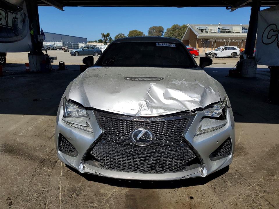 2015 Lexus Rc300 VIN JTHHP5BC0F5001615 COPART salvage auction — FRONT END, Ca - Salvage Certificate, sold $8,100 on 2026-08-04 (photo 5)